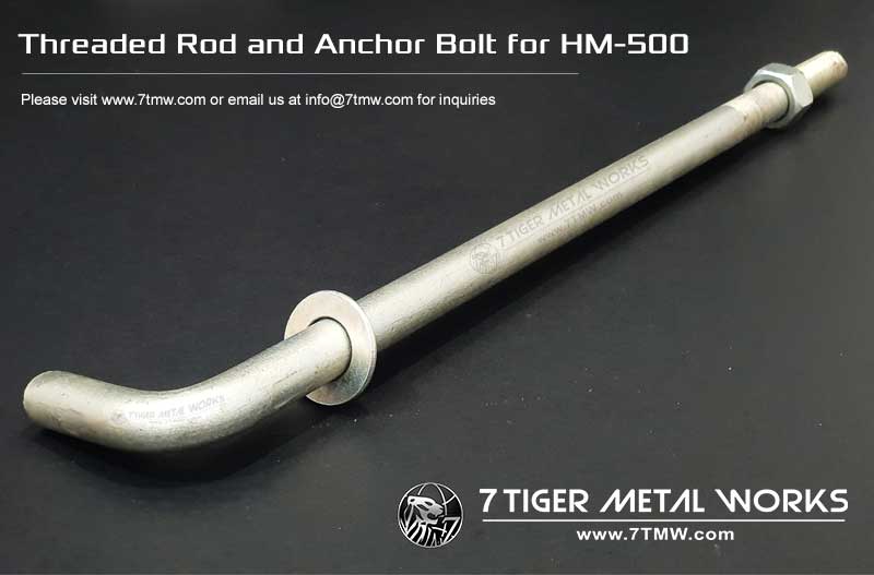 Threaded Rod and Anchor Bolt for HM-500